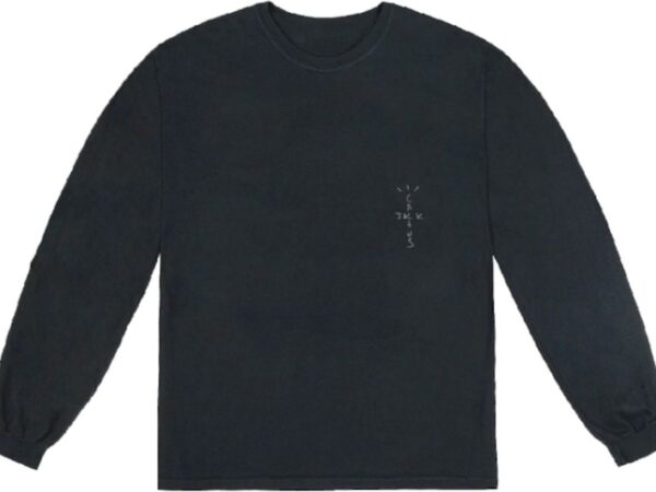 Travis Scott Jack Boys Cracked L/S T-Shirt Black - travis-scott-cracked-l-s-t-shirt-black - Acquista su ResellPiacenza