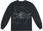Travis Scott Jack Boys Cracked L/S T-Shirt Black - travis-scott-cracked-l-s-t-shirt-black-gallery-1 - Acquista su ResellPiacenza