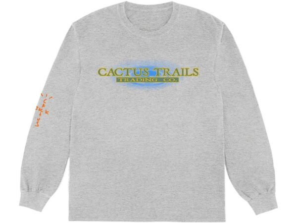 Travis Scott Trading Co. L/S T-Shirt Heather Grey - travis-scott-trading-co-l-s-t-shirt-heather-grey - Acquista su ResellPiacenza