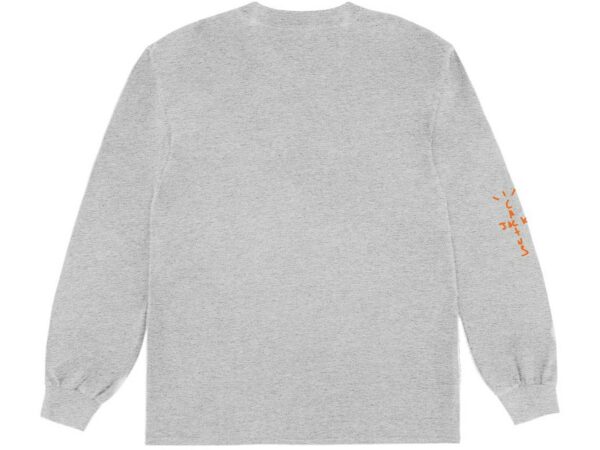 Travis Scott Trading Co. L/S T-Shirt Heather Grey - travis-scott-trading-co-l-s-t-shirt-heather-grey-gallery-1 - Acquista su ResellPiacenza