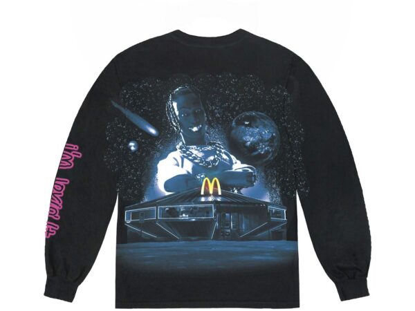 Travis Scott x McDonald's Action Figure Space L/S T-Shirt Black - travis-scott-x-mcdonalds-action-figure-space-l-s-t-shirt-black - Acquista su ResellPiacenza
