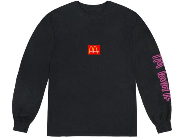 Travis Scott x McDonald's Action Figure Space L/S T-Shirt Black - travis-scott-x-mcdonalds-action-figure-space-l-s-t-shirt-black-gallery-1 - Acquista su ResellPiacenza