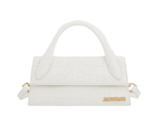 Jacquemus® Chiquito Long - Light green croco - JAC-CHL-LIGHT-GREEN--075 - Acquista su ResellPiacenza