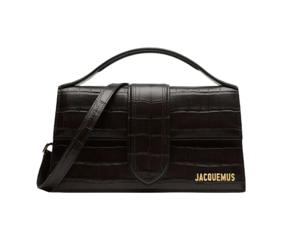 Jacquemus® Le Grand Bambino - Croco black - JAC-GRB-CROCO-BLACK-034 - Acquista su ResellPiacenza