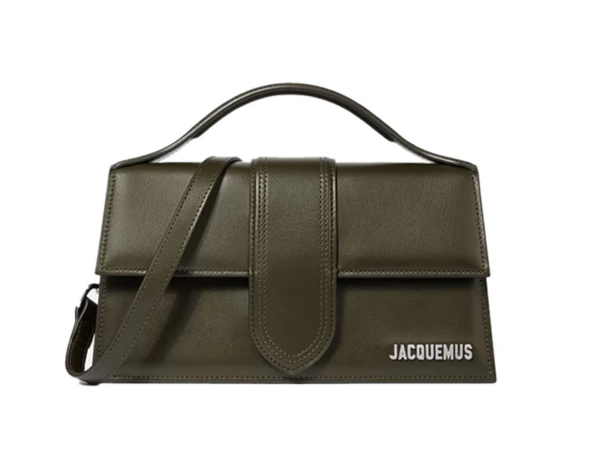 Jacquemus® Le Grand Bambino - Dark khaki - JAC-GRB-DARK-KHAKI-026 - Acquista su ResellPiacenza