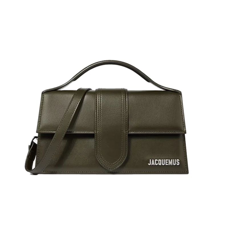 JAC-GRB-DARK-KHAKI-026.jpg Jacquemus® Le Grand Bambino - Dark khaki - JAC-GRB-DARK-KHAKI-026 - Acquista su ResellPiacenza