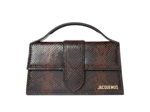 Jacquemus® Le Grand Bambino - Pitone chiaro - JAC-GRB-PITONE-CHIAR-032 - Acquista su ResellPiacenza