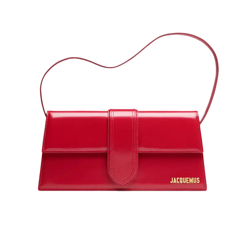 JAC-LOB-RED-GOLD-056.jpg Jacquemus® Le Long Bambino - Red/Gold - JAC-LOB-RED-GOLD-056 - Acquista su ResellPiacenza