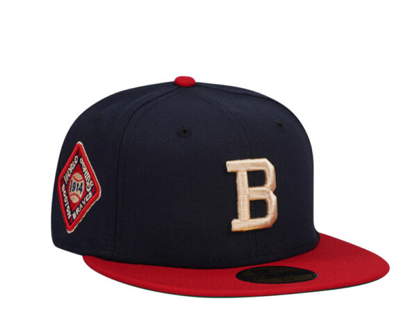 New Era® Boston Braves World Series 1914 Throwback Two Tone Edition 59Fifty Fitted Cap - NE-EXC-NES4546-714-160 - Acquista su ResellPiacenza