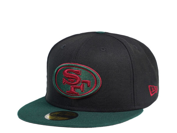 New Era® San Francisco 49ers Dark Green 59Fifty Fitted Cap - NE-EXC-NEX1313-7-156 - Acquista su ResellPiacenza