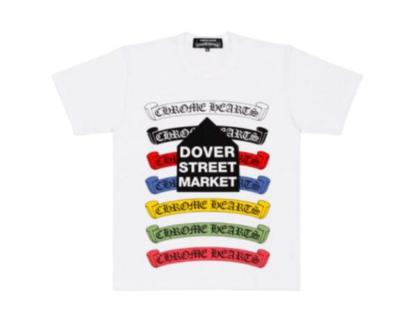 Chrome Hearts x Comme des Garcons x Dover Street Market Multicolor Tee