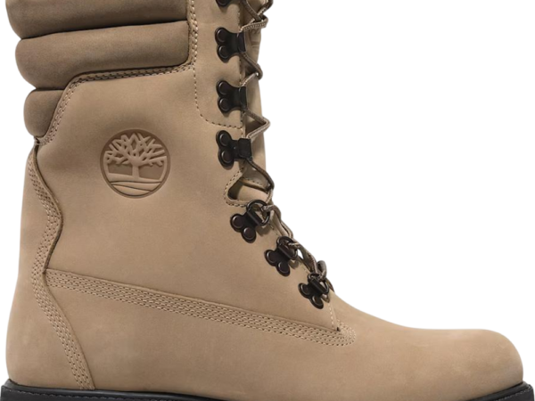 Timberland Mens Premium Tall Waterproof Boots Beige