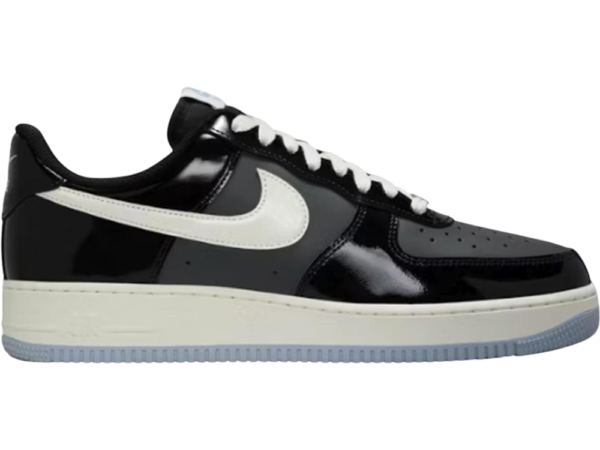 Nike Air Force 1 '07 Black Iron Grey Patent