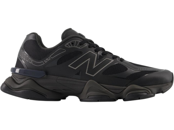 New Balance 9060 Black Grey Black