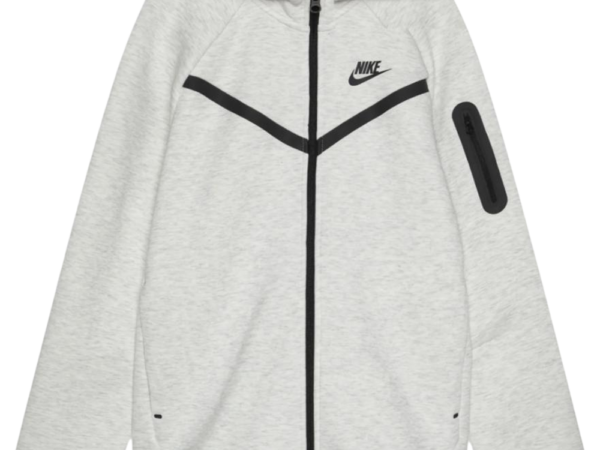 Nike Sportswear Tech Fleece Full-Zip Hoodie Grey (GS)