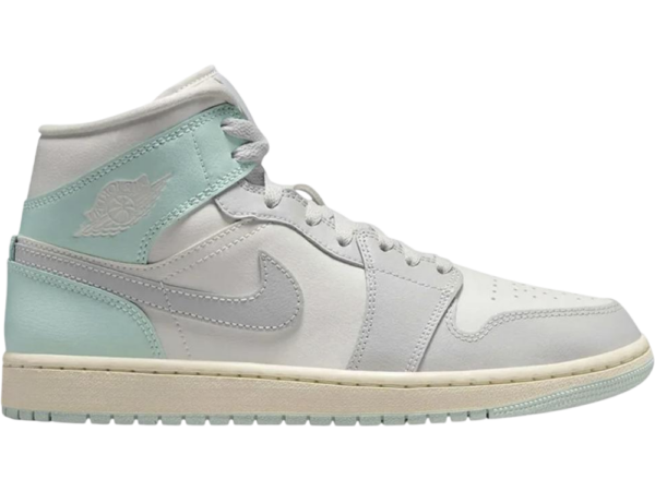 Jordan 1 Mid Football Grey Igloo (Women's)