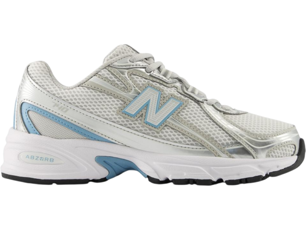 New Balance 740 White/Silver/Baby Blue (GS)