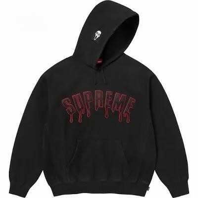 Supreme Scream Hooded Sweatshirt (Black)