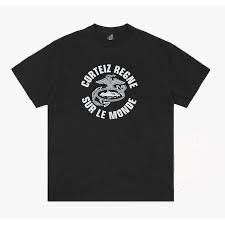 Corteiz Regne Sur Le Monde Tee (Black)