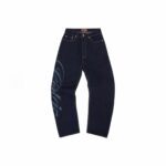 Corteiz Denim Genes Jeans Embroidered (Indigo)