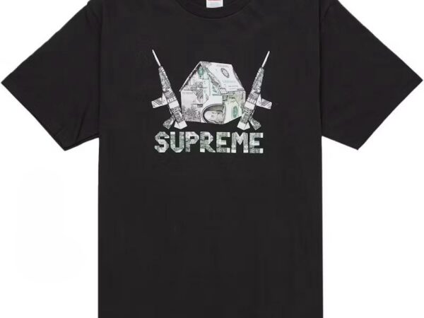 Supreme Money House Tee (Black)