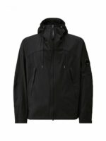C.P. Company Goggle Hooded Jacket (Black)