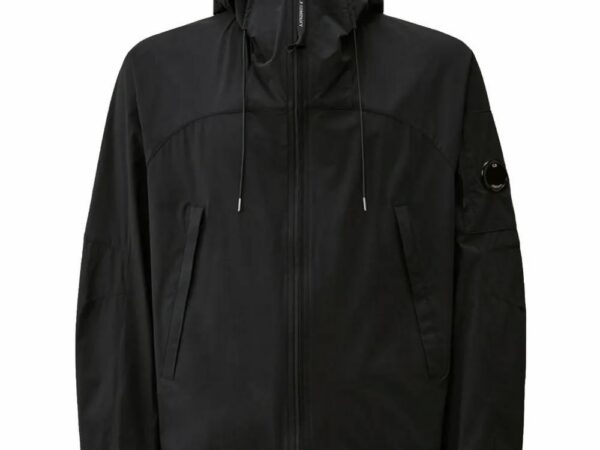 C.P. Company Goggle Hooded Jacket (Black)