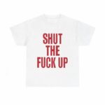 Number (N)ine Shut The F*ck Up Tee (White/Red)