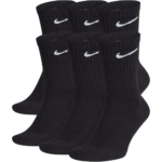 Nike Socks - Everyday Lightweight Crew Black 6-PACK