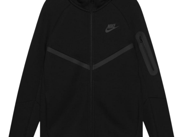 Nike Tech Fleece Zip Hoodie Black (GS)