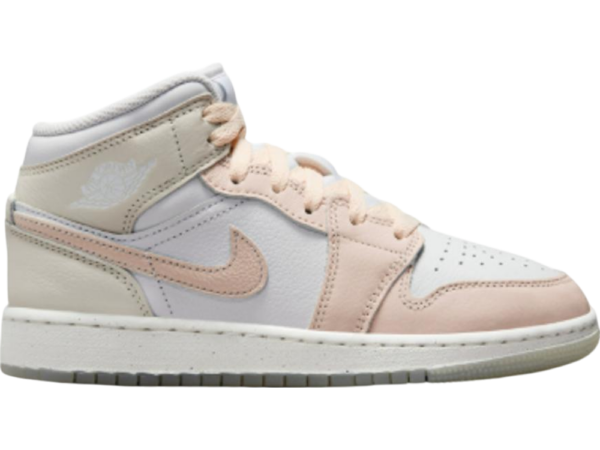 Air Jordan 1 Mid SE "Flamingo" (GS)