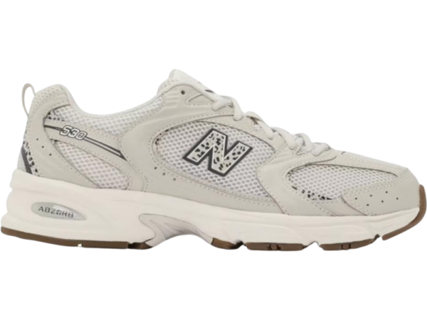 New Balance 530 Moonbeam Cow Print