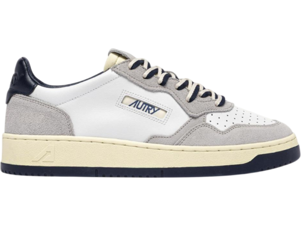 Autry Medalist Low Vapor Space Suede & Leather