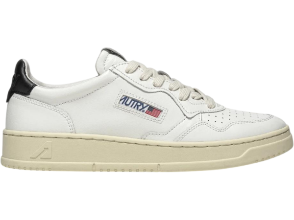 Autry Medalist Low White Black (Women's)