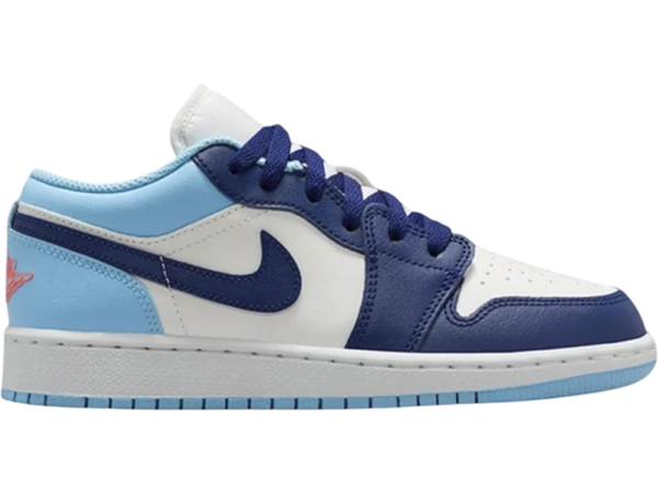 Jordan 1 Low Sail Blue Chill (GS)