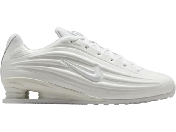 Nike Shox Z White/Metallic Silver (Women's)