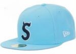 Supreme Devil S Logo New Era 59Fifty Light Blue