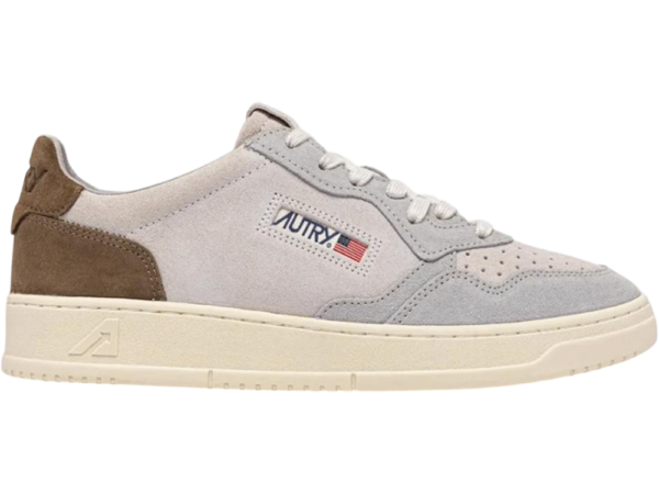 Autry Medalist Low Beige Brown