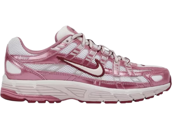 Nike P-6000 White Silt Red Peony (Women's)