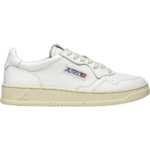 Autry Medalist Low White Leather
