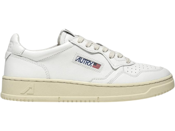 Autry Medalist Low White