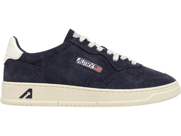 Autry Medalist Low Space White Suede