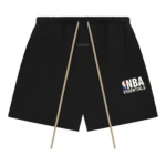 Fear of God Essentials x NBA Shorts Black Multicolor