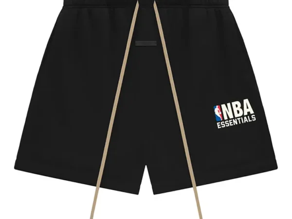 Fear of God Essentials x NBA Shorts Black Multicolor