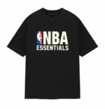 Fear of God Essentials x NBA T-Shirt Black Multicolor