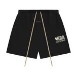Fear of God Essentials x NBA Shorts Black Tonal