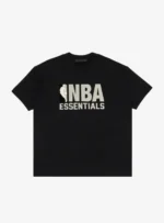 Fear of God Essentials x NBA T-Shirt Black Tonal