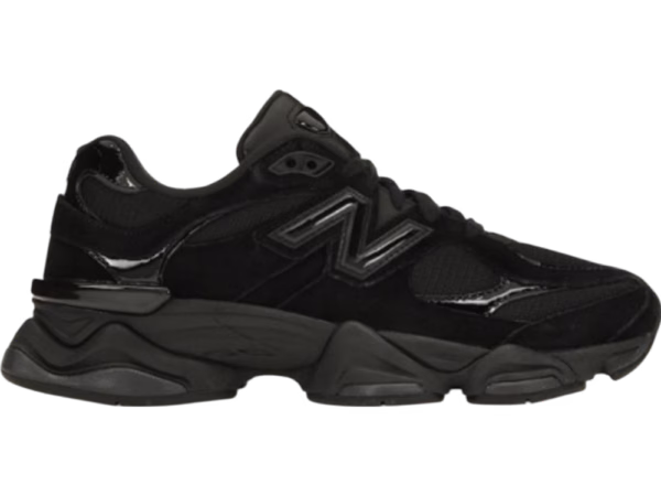 New Balance 9060 Triple Black Patent
