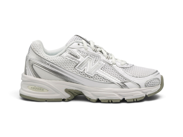 New Balance 740 White Silver Metallic (GS)