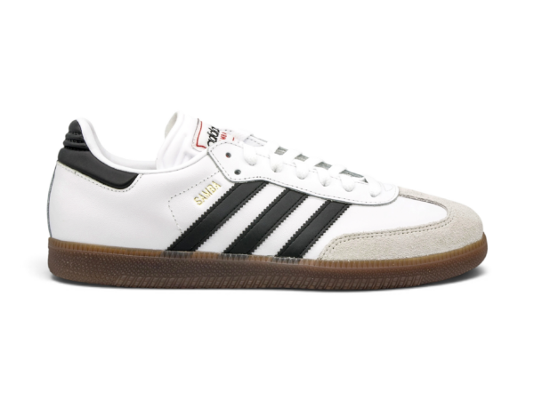 adidas Samba Indoor Cloud White Core Black Vivid Red